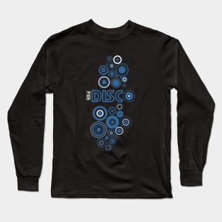 Disco blue Long Sleeve T-Shirt